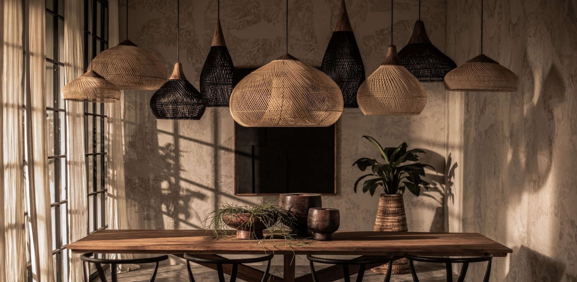 Rattan Lights