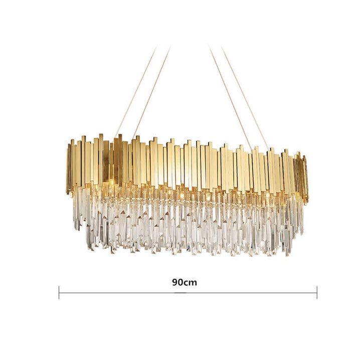 Gold Chandelier - A Stunning Centerpiece For Any Room