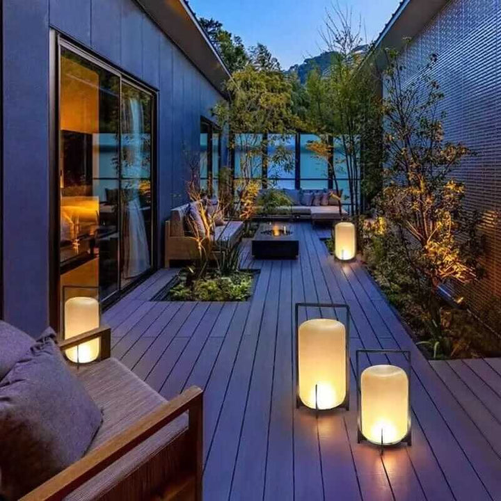 Madeline Modern Terrace Garden Outdoor Lights