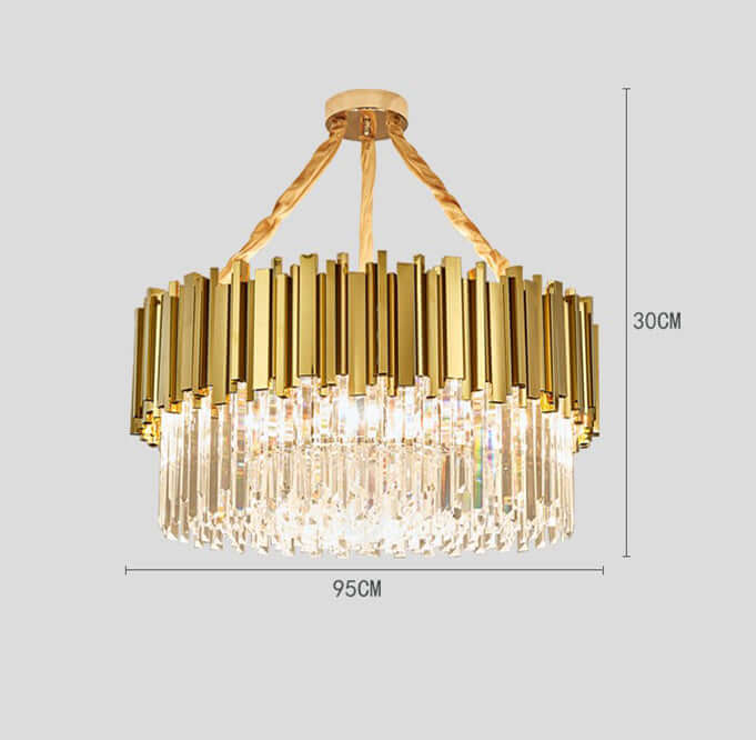 Gold Chandelier - A Stunning Centerpiece For Any Room