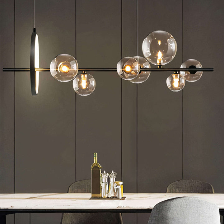 Oakley Art Glass Globes Light