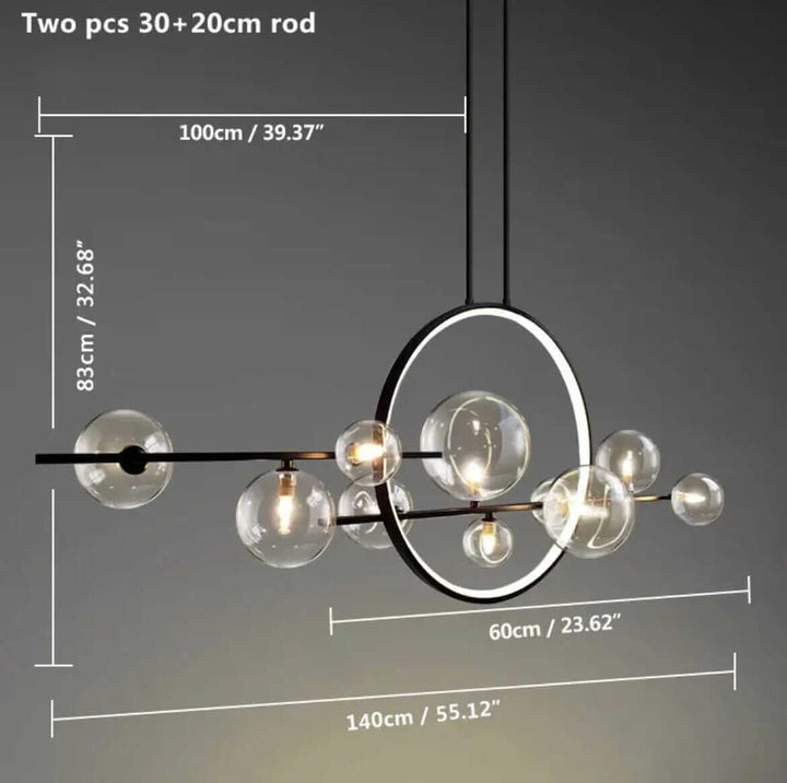 Bubble Chandelier -  Unique And Elegant Piece