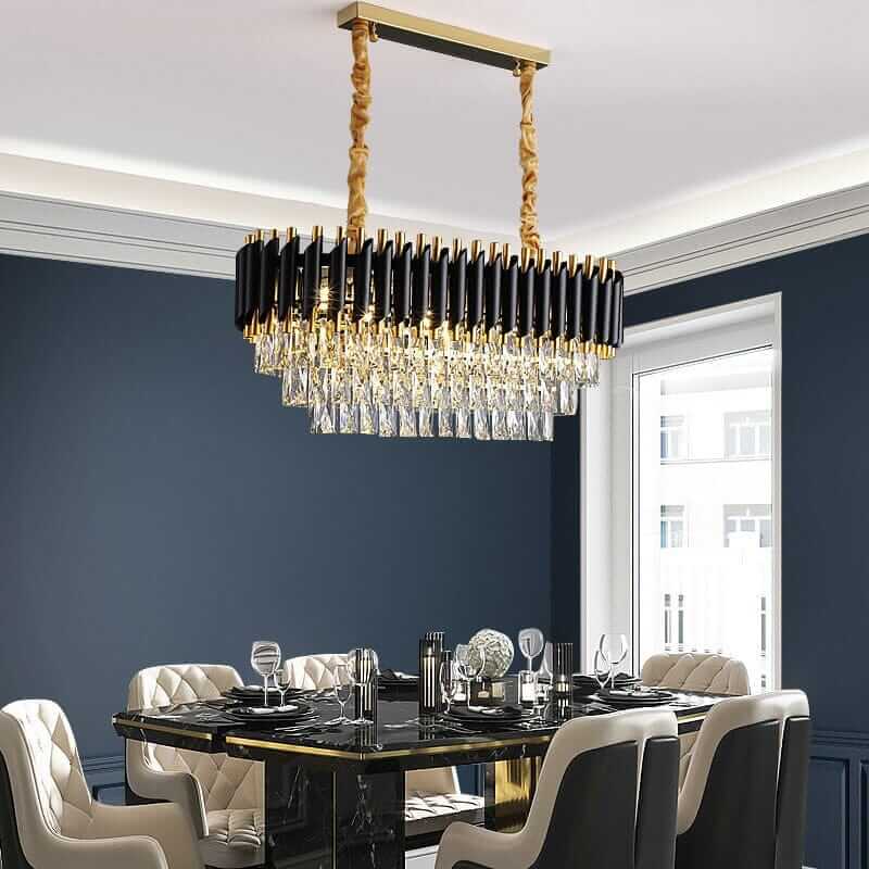 Black Chandelier - Enhancing The Ambiance Of Dining Rooms