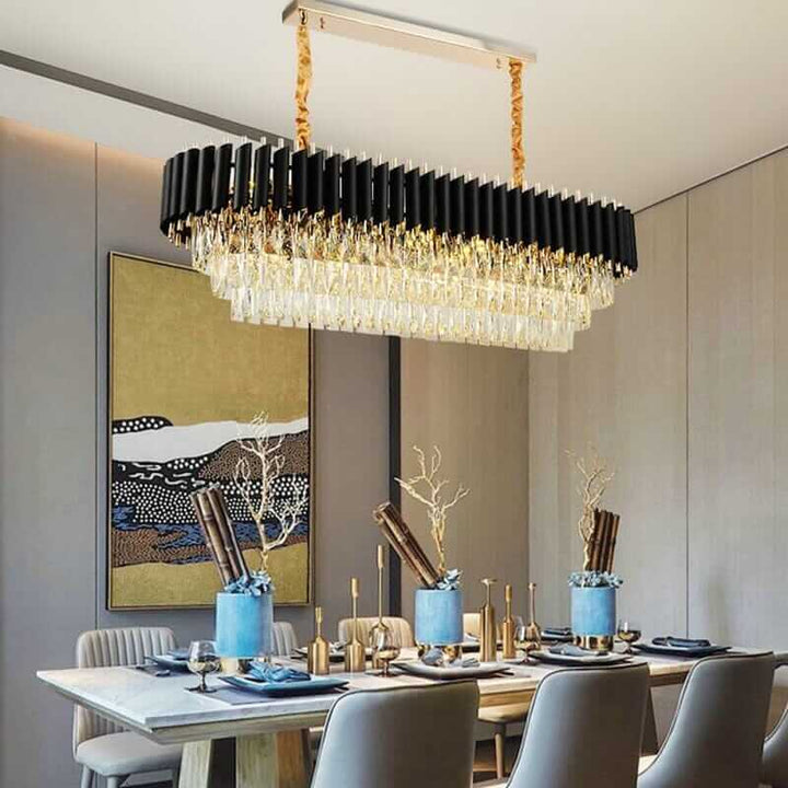 Black Chandelier - Enhancing The Ambiance Of Dining Rooms