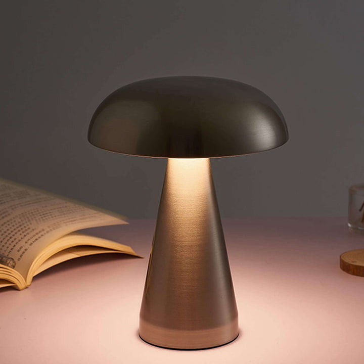 Flint Metal LED Mushroom Night Light
