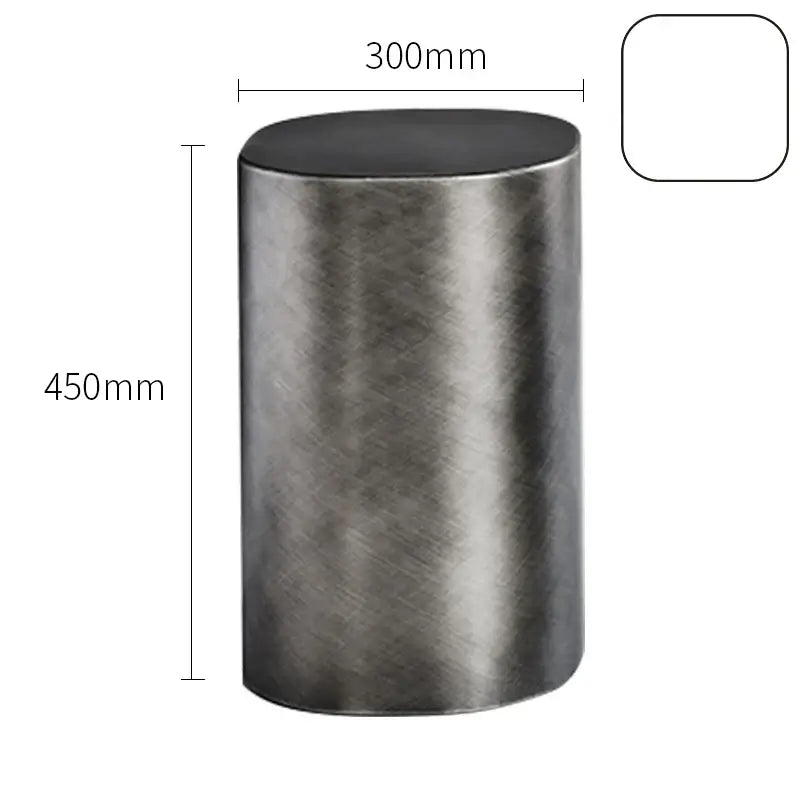 Side Table Round Metal - Elegant Side Table