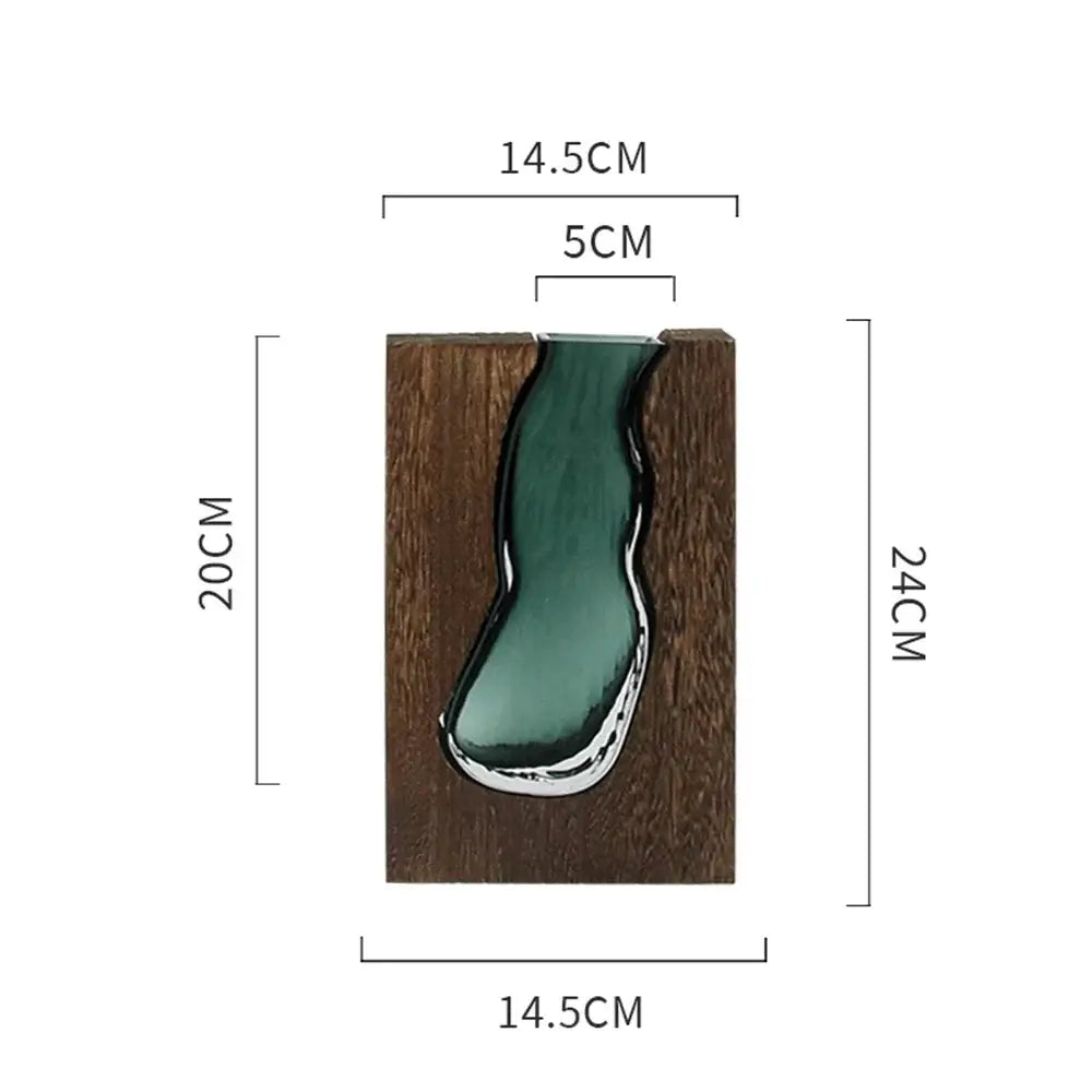 Green Glass Vase - Traditional And Contemporary Interiors