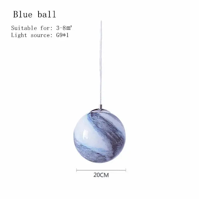 Logan Planet Acrylic Space Star Light