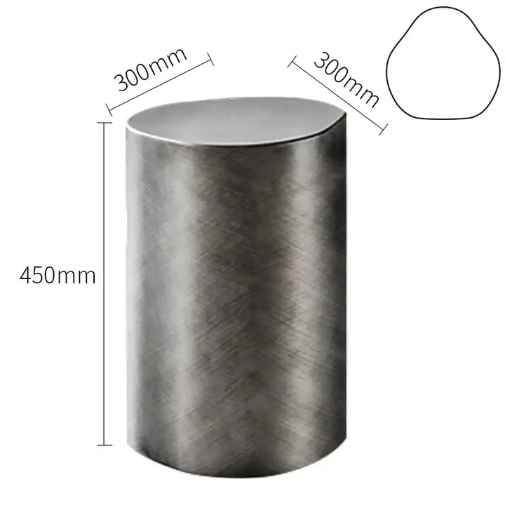 Side Table Round Metal - Elegant Side Table