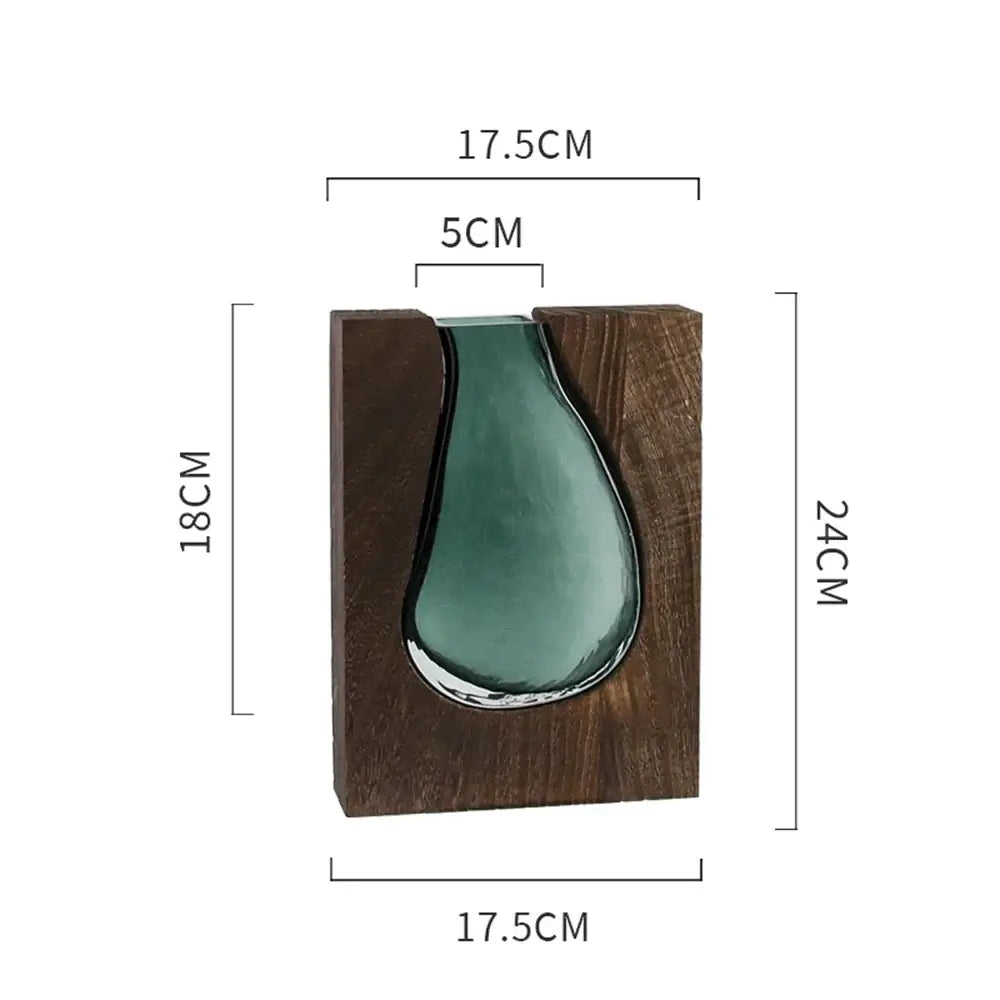 Green Glass Vase - Traditional And Contemporary Interiors