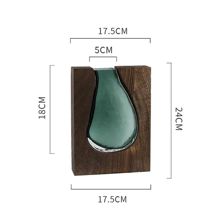 Green Glass Vase - Traditional And Contemporary Interiors