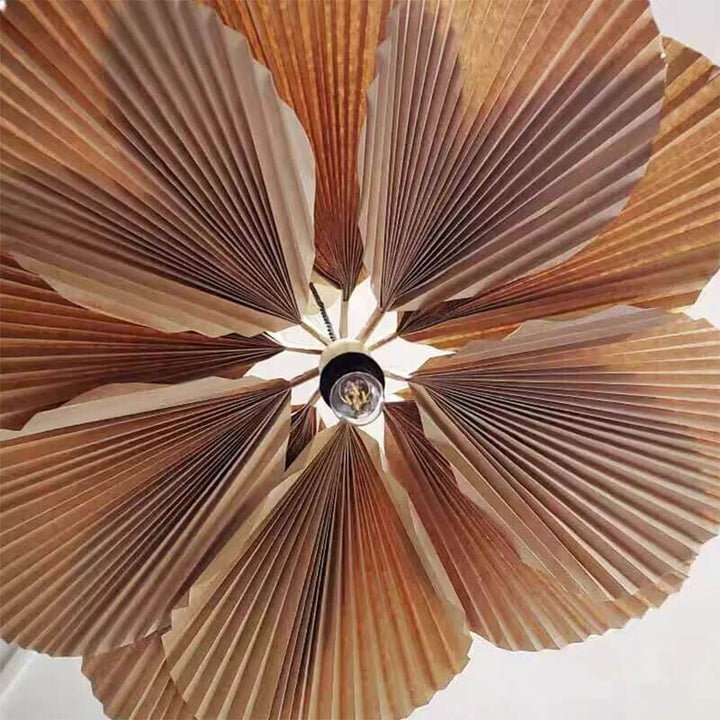 Rasine Nordic Vintage Fan Leaves Light
