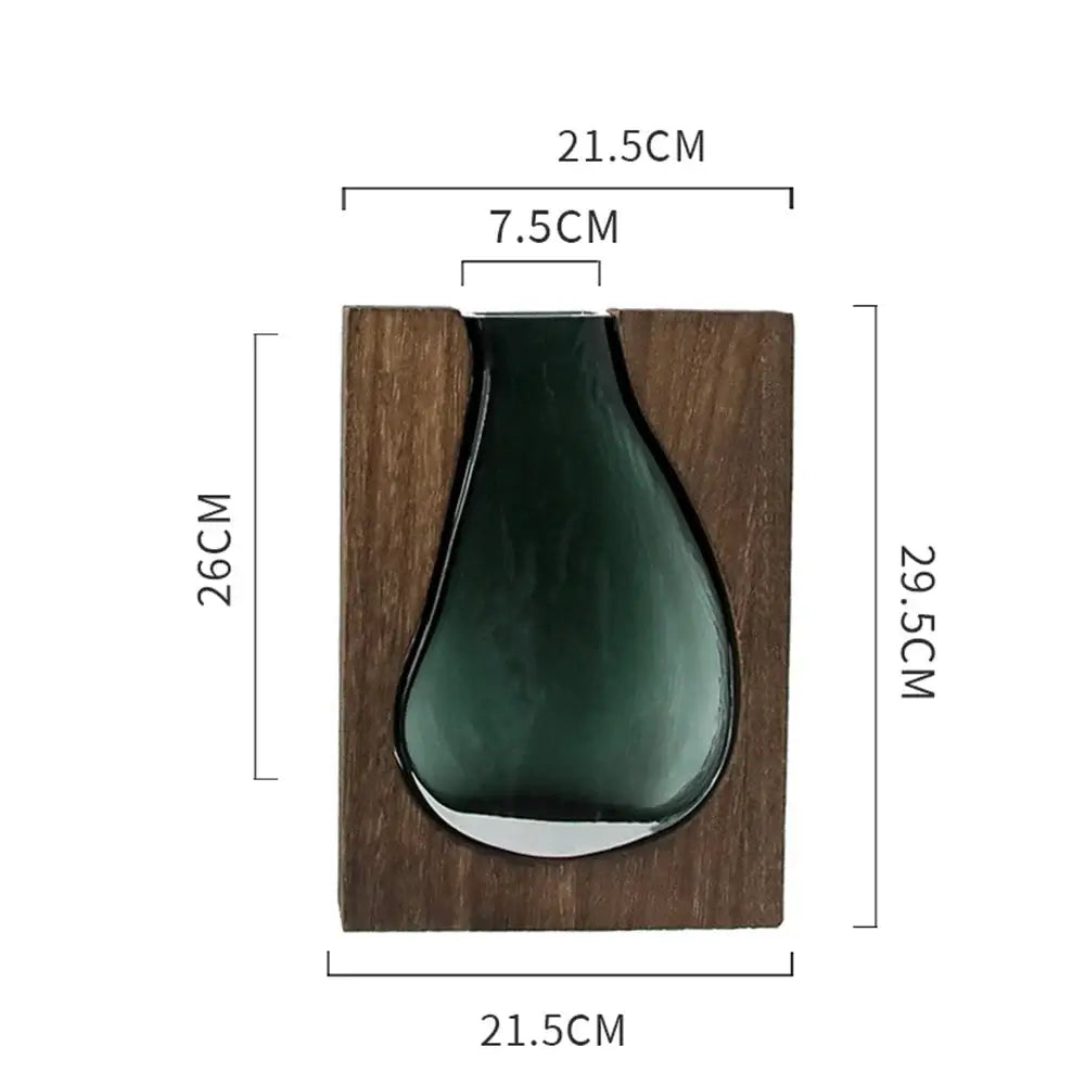 Green Glass Vase - Traditional And Contemporary Interiors