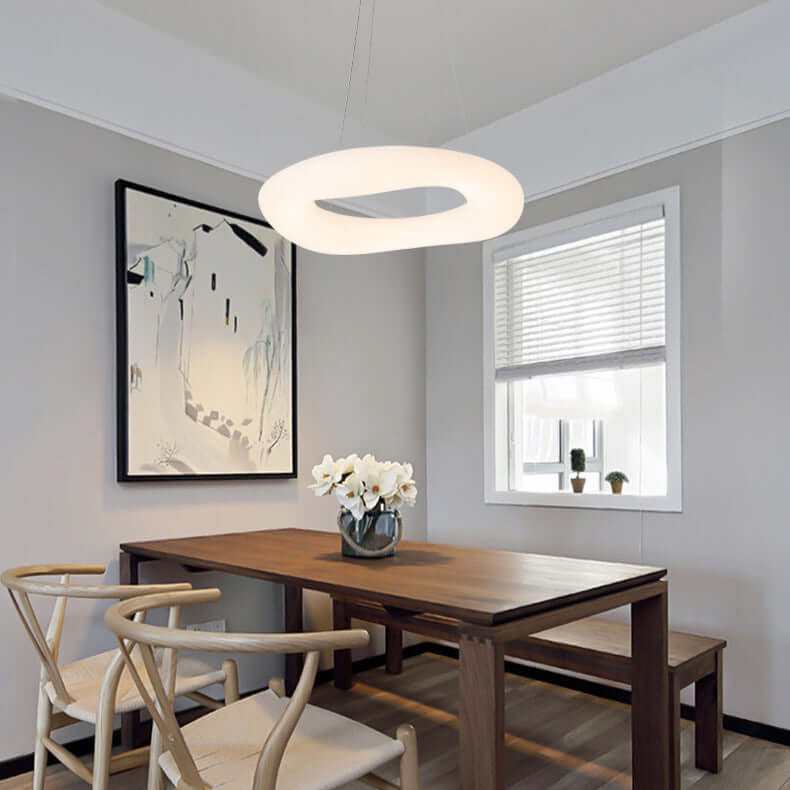 Ring Chandelier - Cozy & Inviting Space