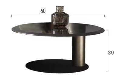 Glass And Metal Coffee Table - Sleek & Modern Design