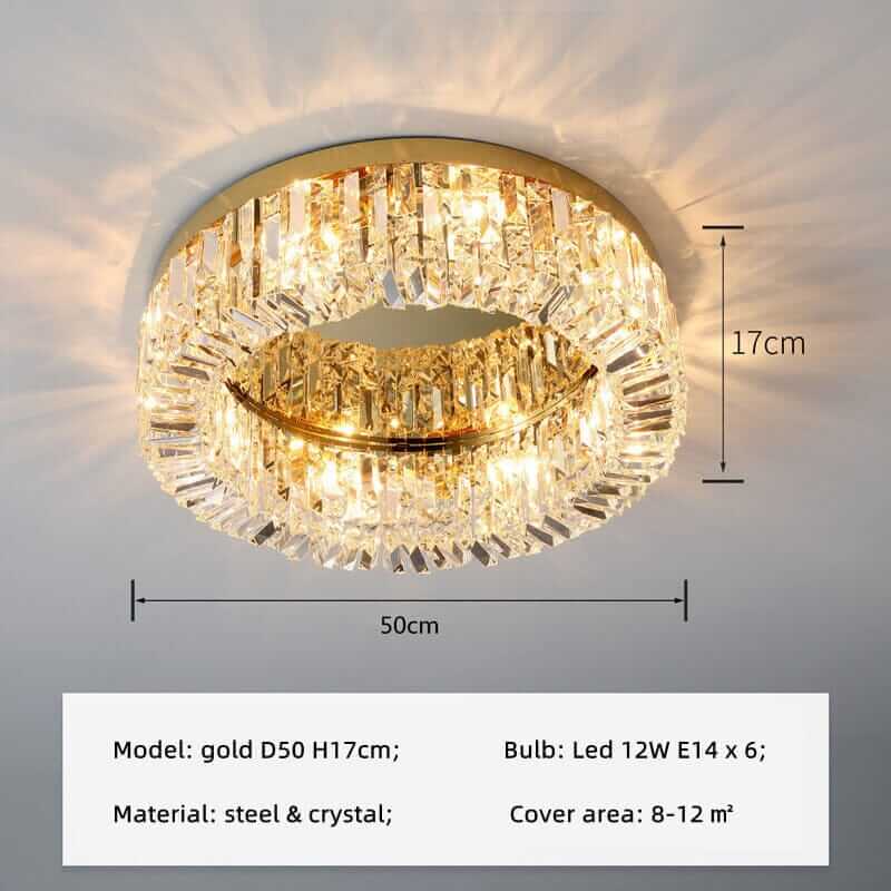 Gold Chandelier - Dazzling Display Of Light