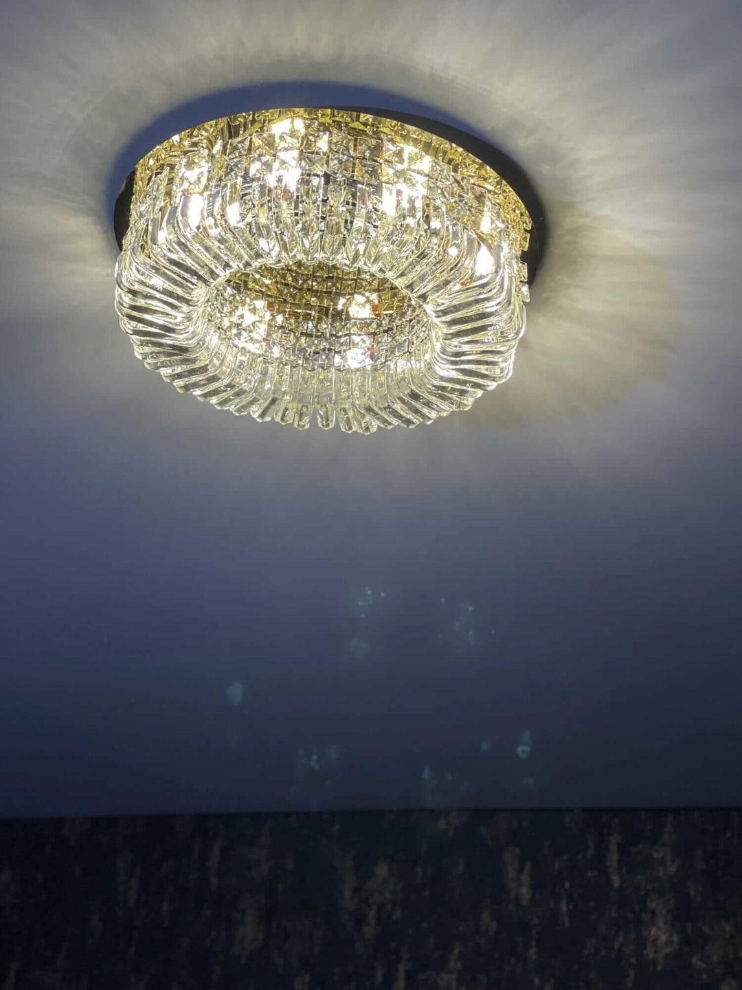 Gold Chandelier - Dazzling Display Of Light