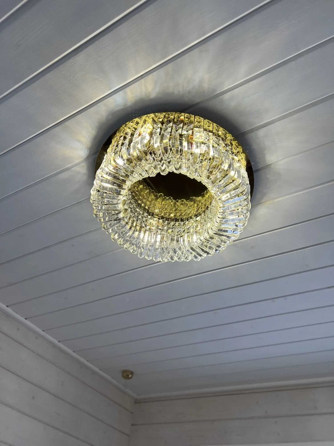 Gold Chandelier - Dazzling Display Of Light