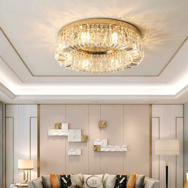 Gold Chandelier - Dazzling Display Of Light