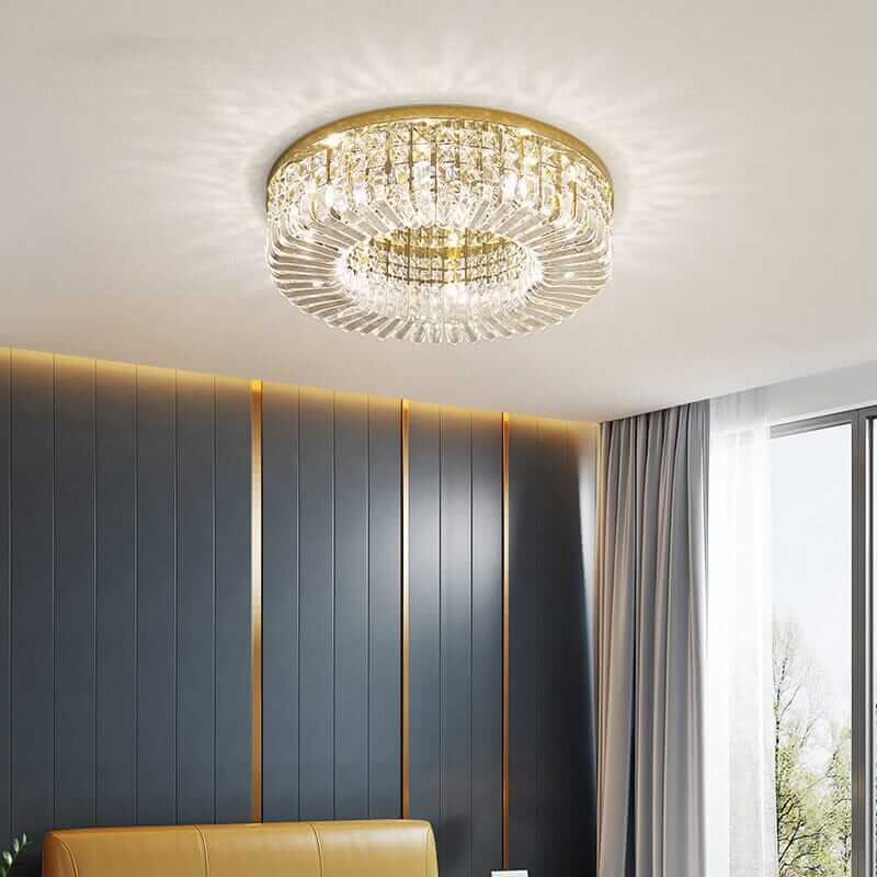 Gold Chandelier - Dazzling Display Of Light