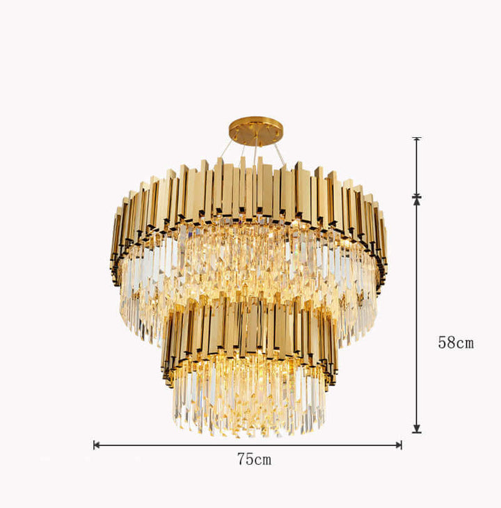Gold Chandelier - A Stunning Centerpiece For Any Room