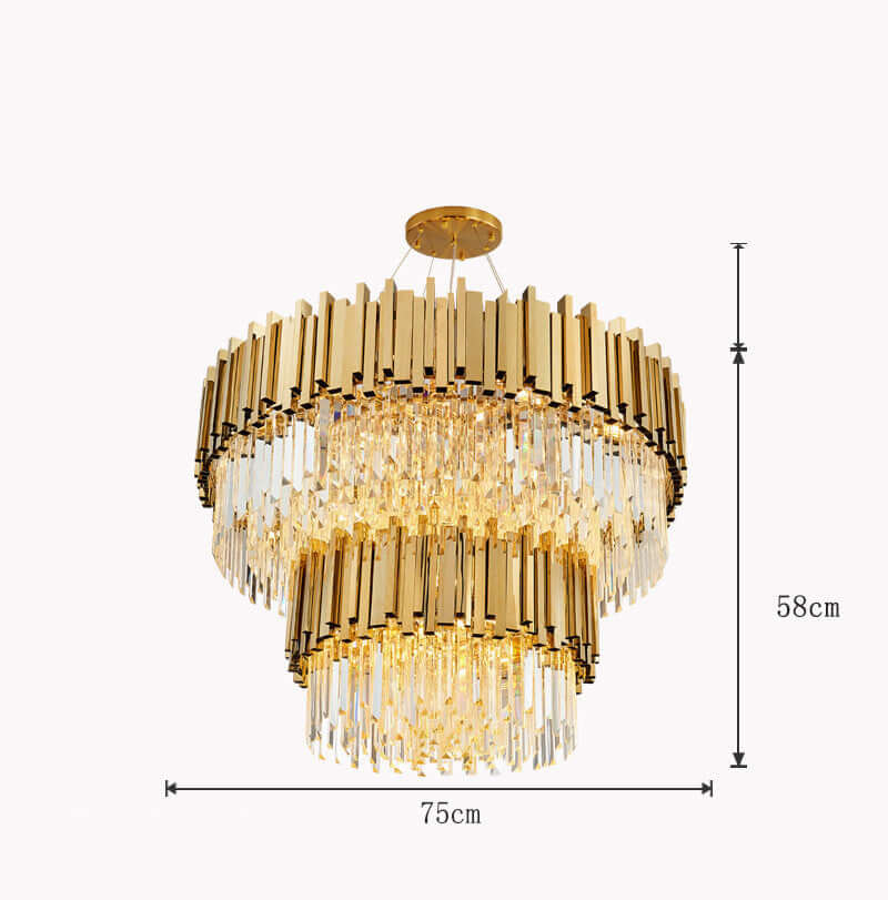 Gold Chandelier - A Stunning Centerpiece For Any Room