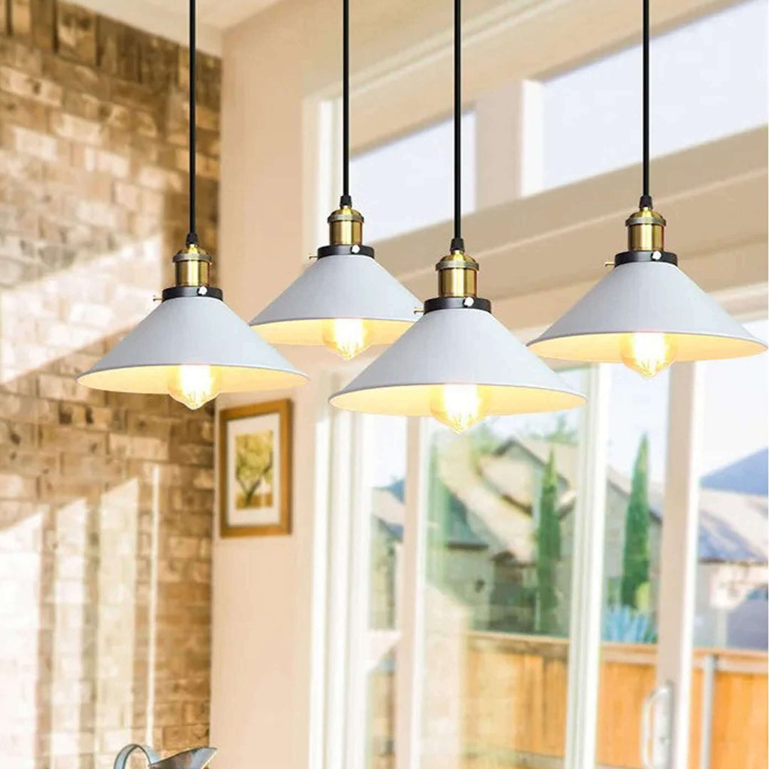 Black Ceiling Light - Vintage Charm & Industrial Style