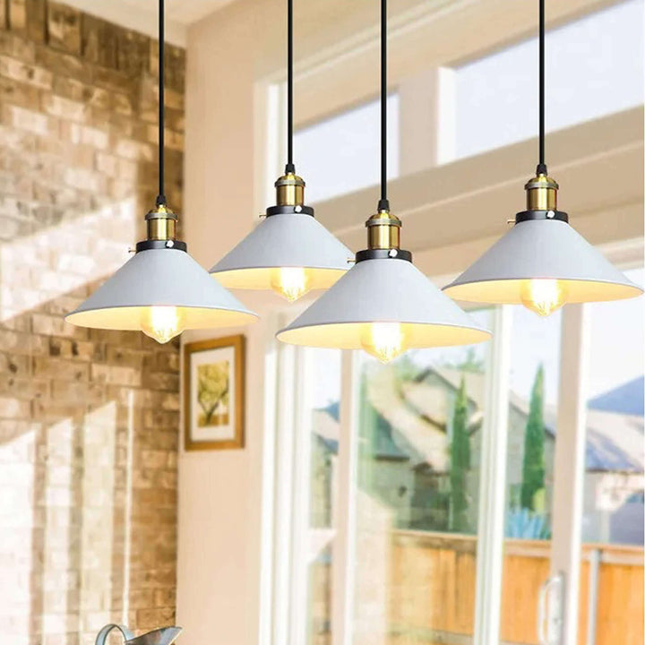 Black Ceiling Light - Vintage Charm & Industrial Style