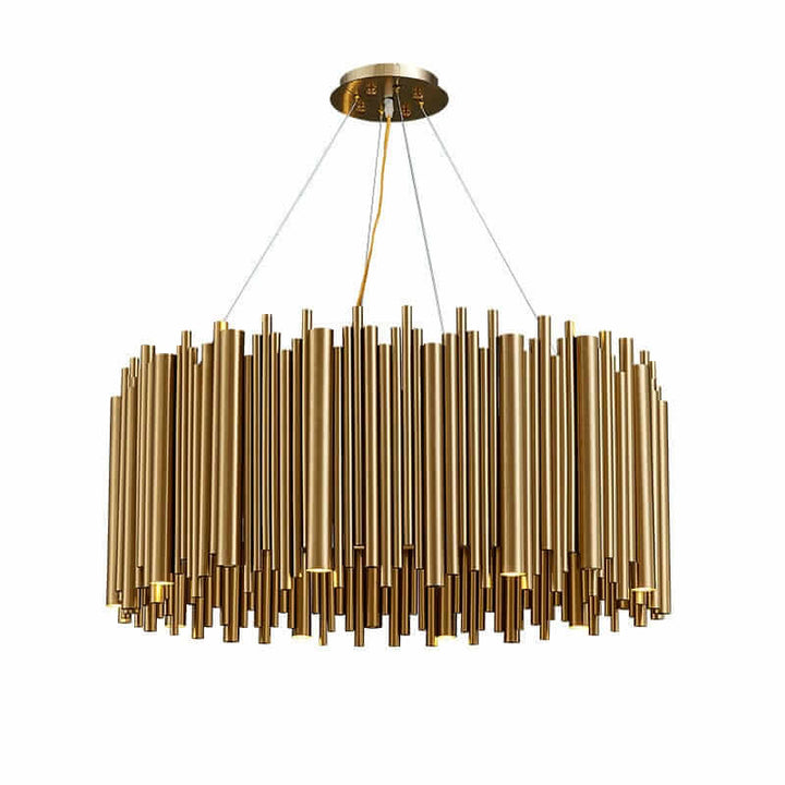 Gold Chandelier - A Beautiful Nest-Shaped Frame
