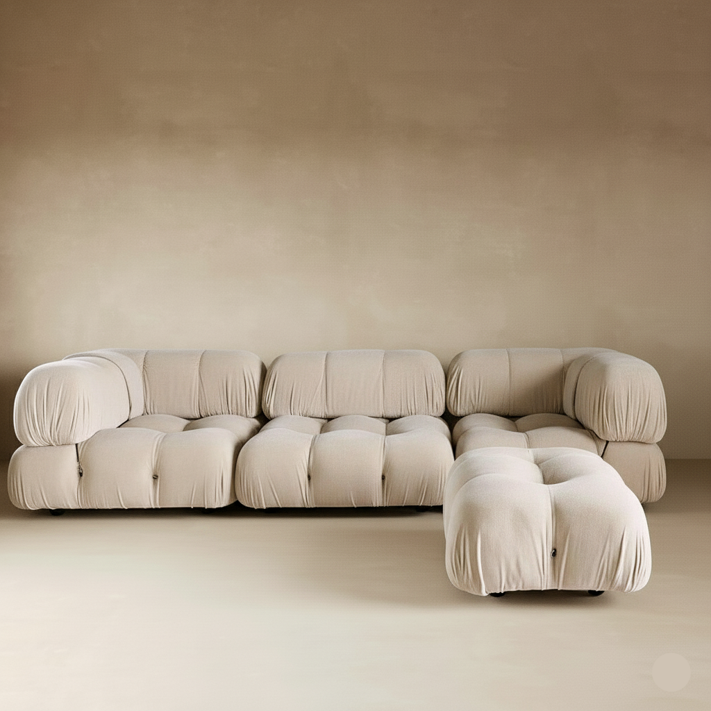 Sofa With Cushion Back - Luxurious Lounging