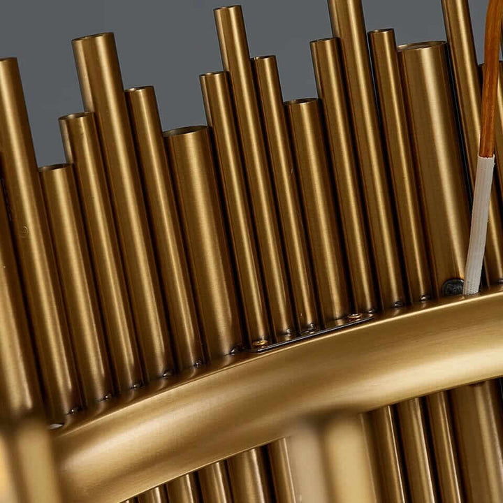 Gold Chandelier - A Beautiful Nest-Shaped Frame