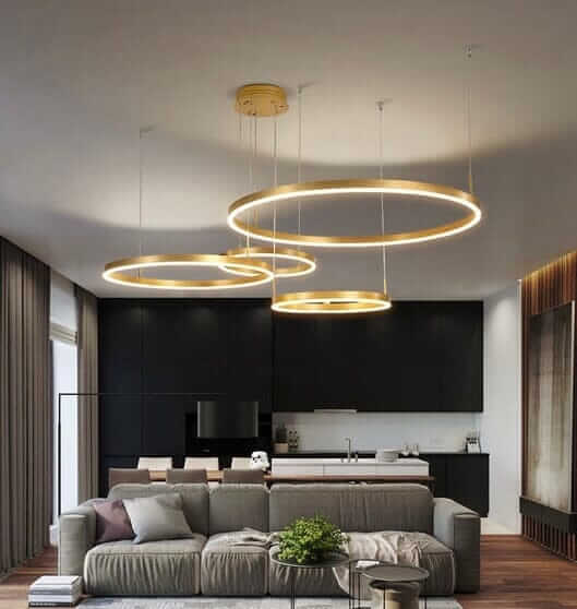 Black And Gold Chandelier - Inviting Ambiance
