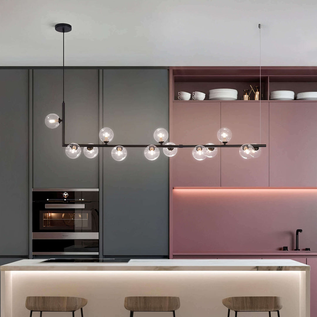 Frankie Double-layered Glass Globes Light