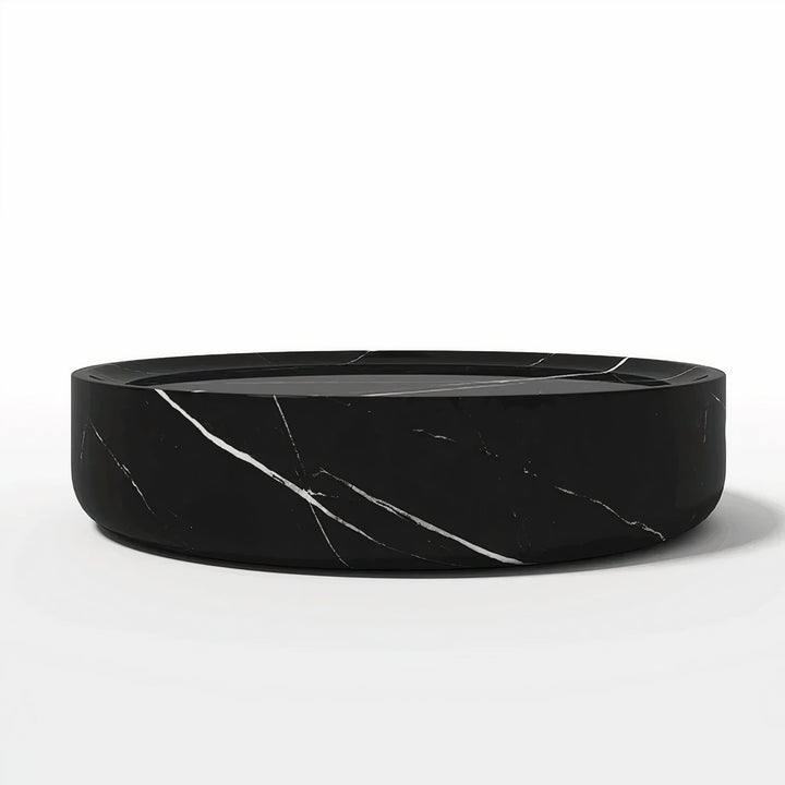 Round Stone Coffee Table - Versatile & Timeless
