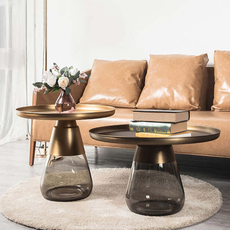 Contemporary Glass Coffee Table