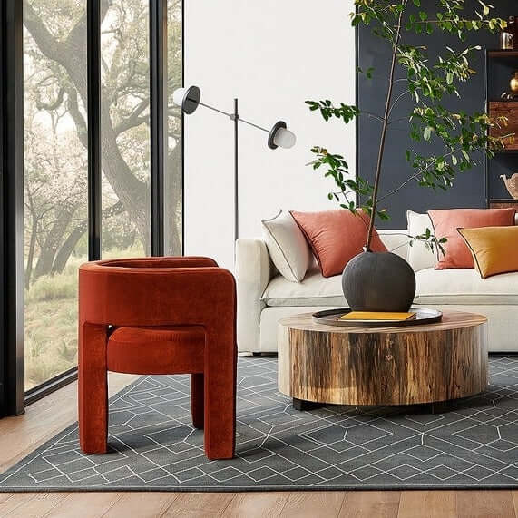 Vintage Lounge Chair - Sleek & Elegant