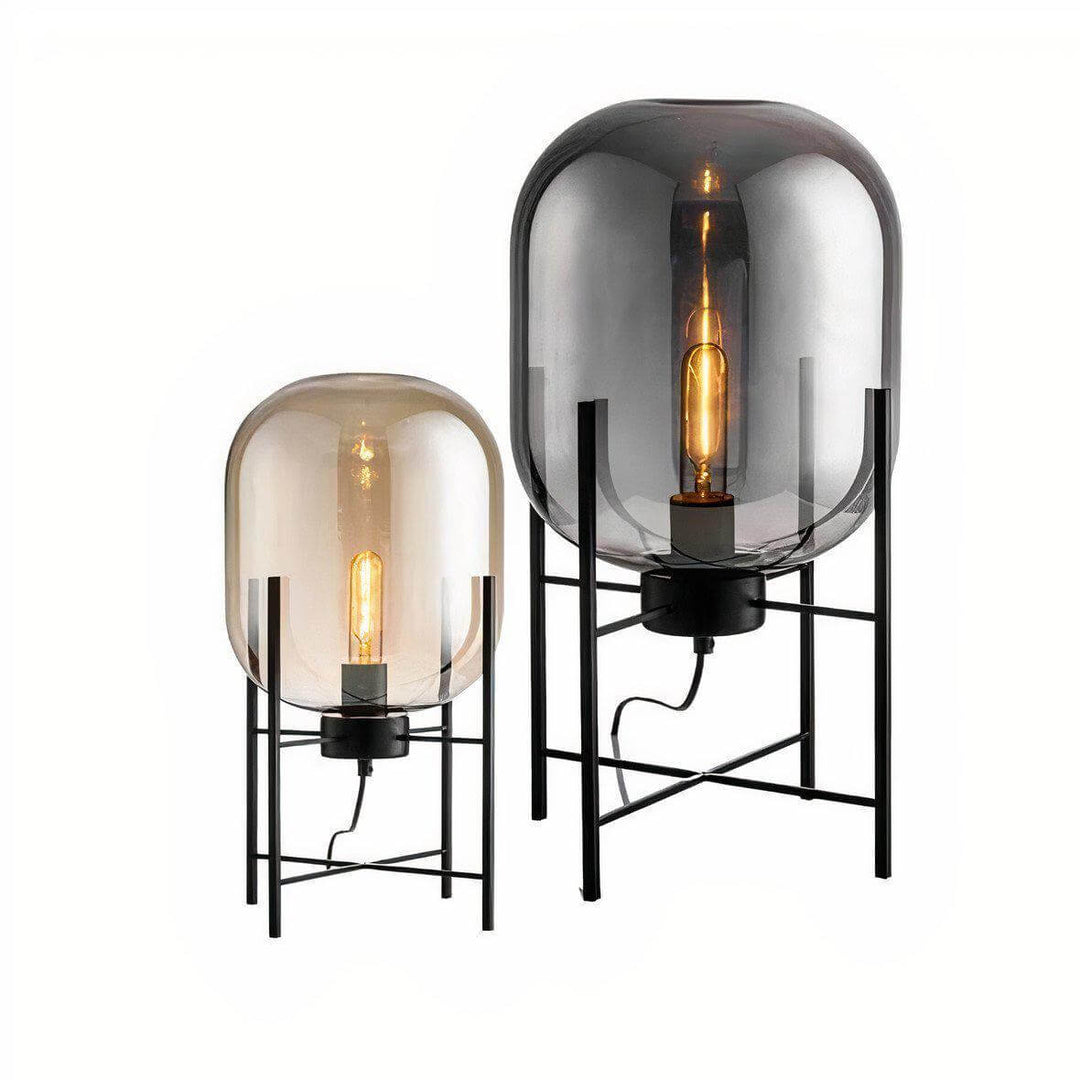 Glass Floor Lamp - Perfect Addition To Any Modern Living Space