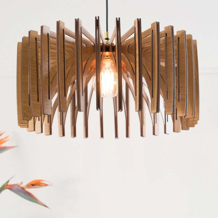 Wood Pendant Light - The Innate Beauty Of Nature