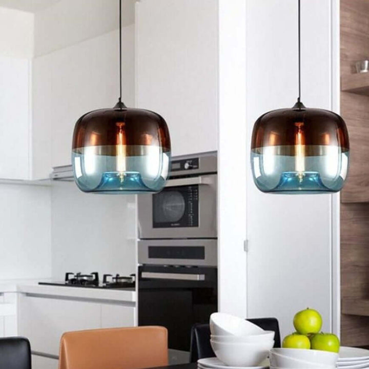 Large Glass Pendant Light - Style & Function