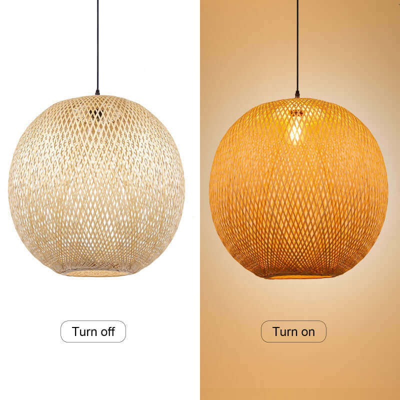 Rattan Lights - Rustic Charm & Elegance