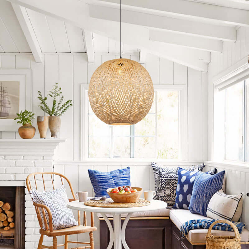 Rattan Lights - Rustic Charm & Elegance