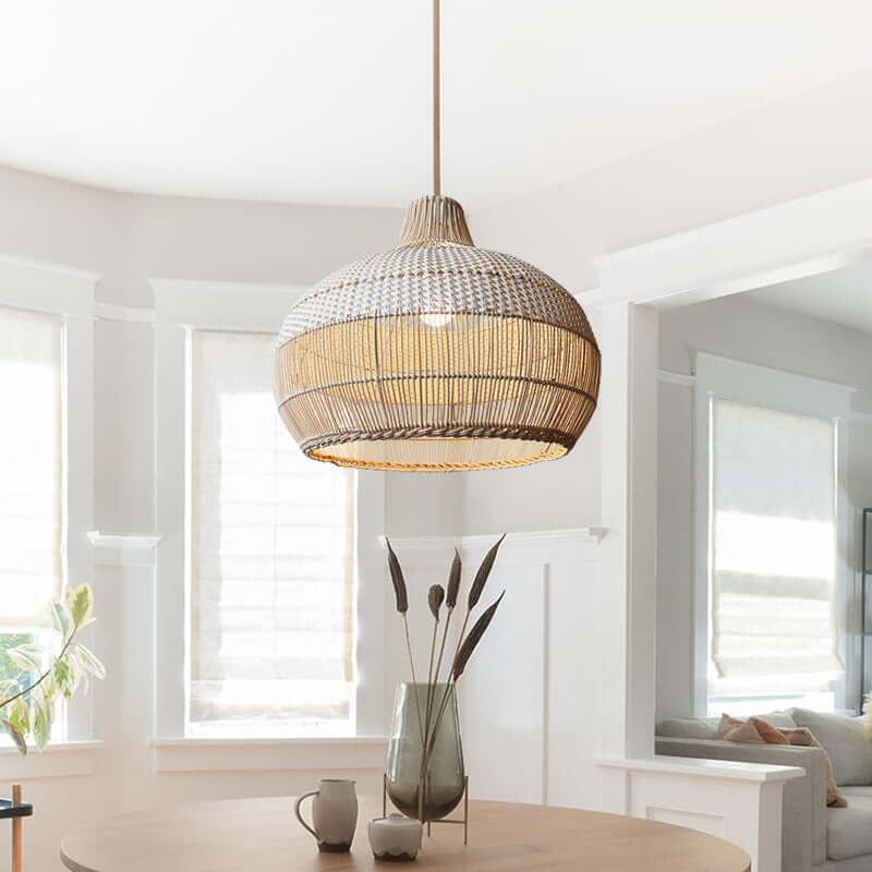 Rattan Pendant Lights - Soft, Inviting Glow