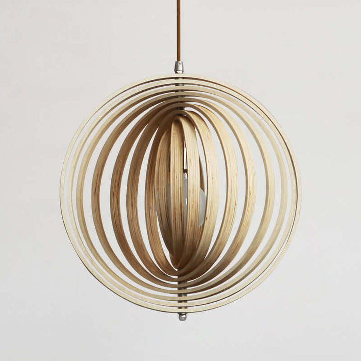 Wood Pendant Light - Perfect For A Cozy Home