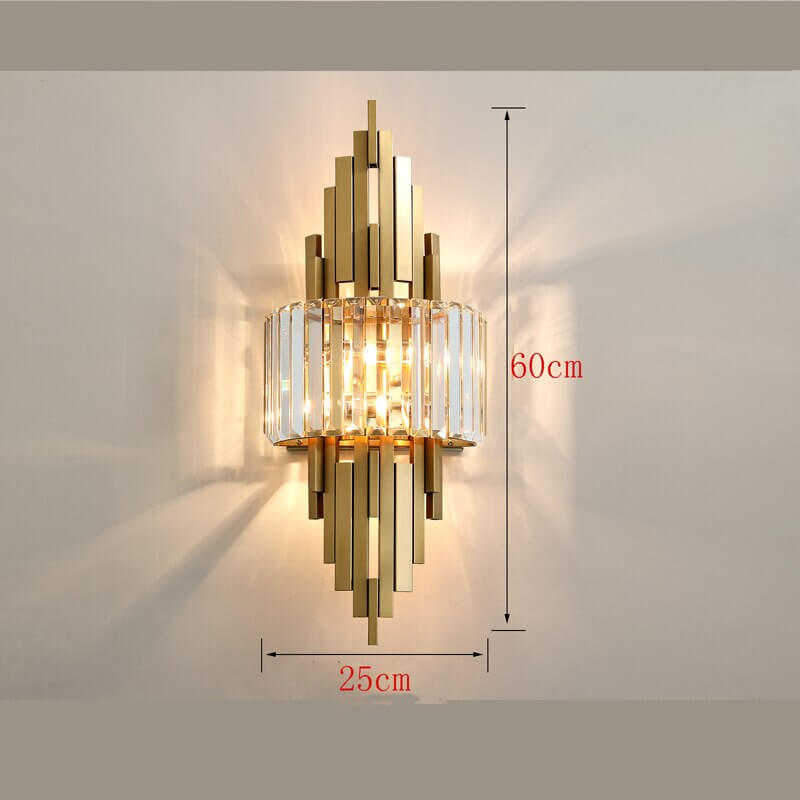 Gold Wall Lighting - Exudes Opulence