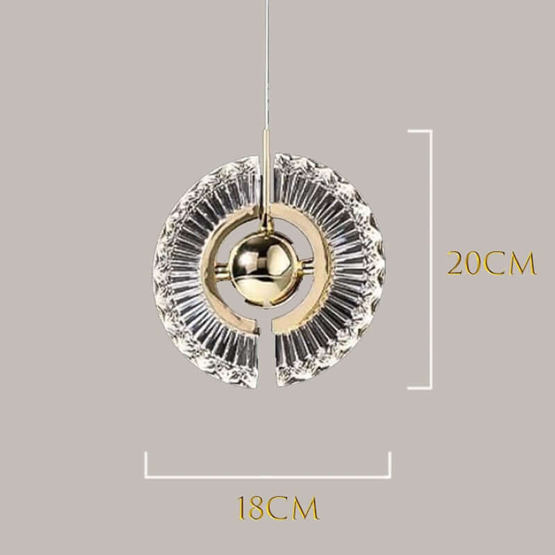Crystal Pendant Light - Modern Design & Functionality