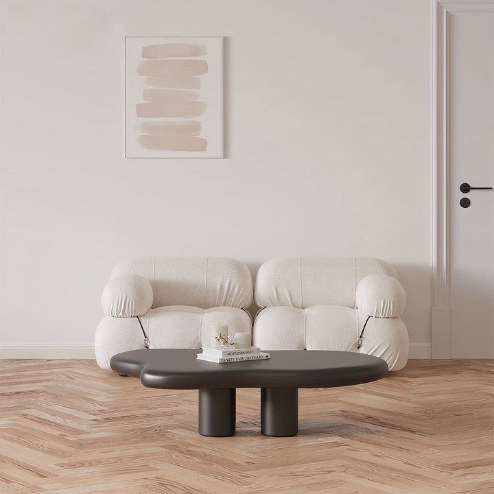 White Wood Coffee Table - Stunning Centerpiece