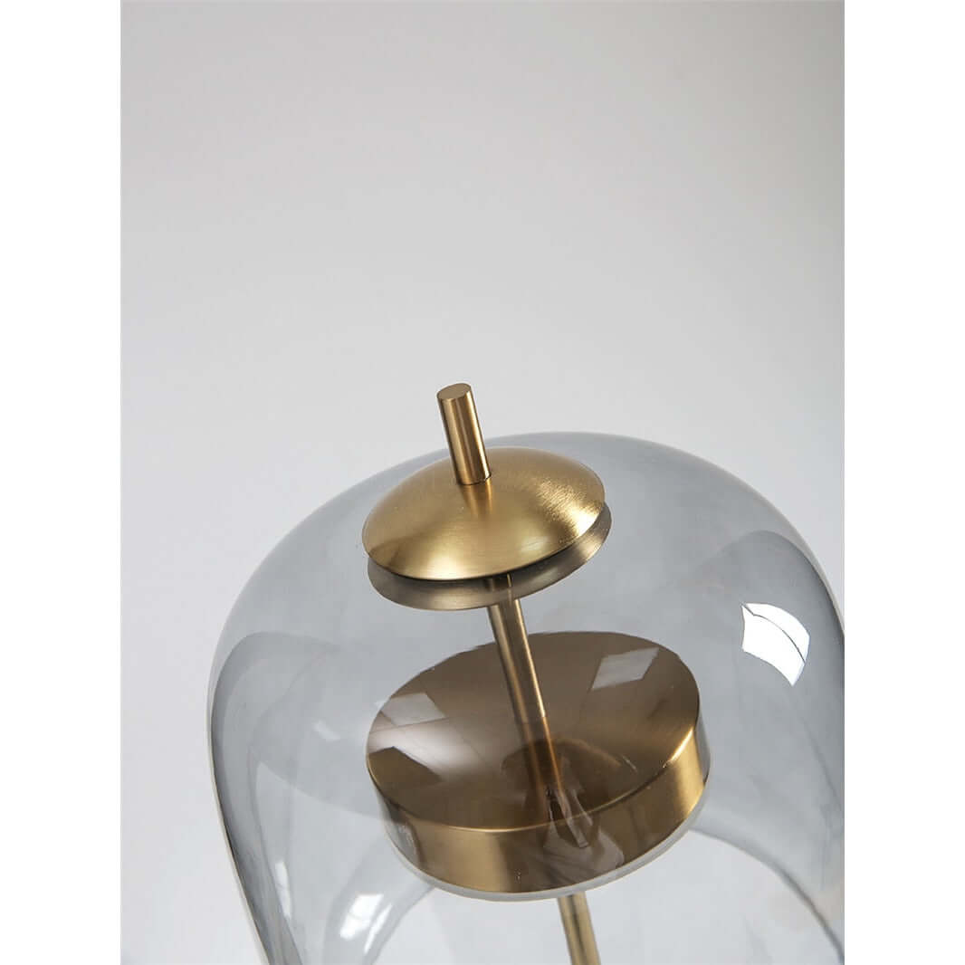 Glass Shade Table Lamps - Elegant Centerpiece