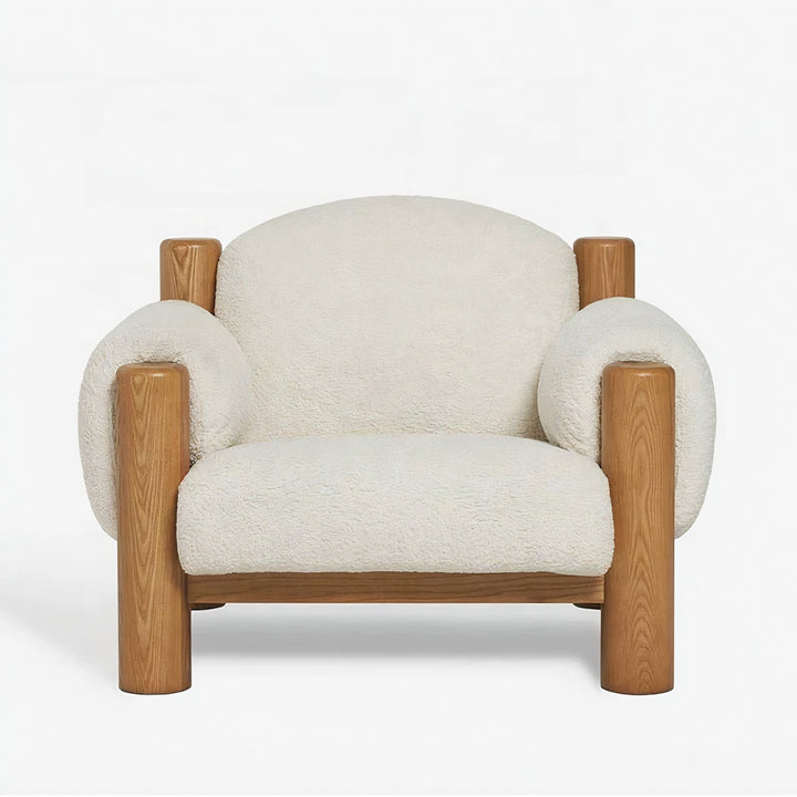 Armchair With Wood - Modern To Traditional