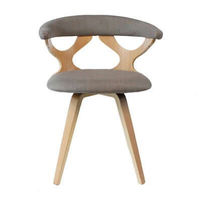 Wood Dining Chair With Cushion