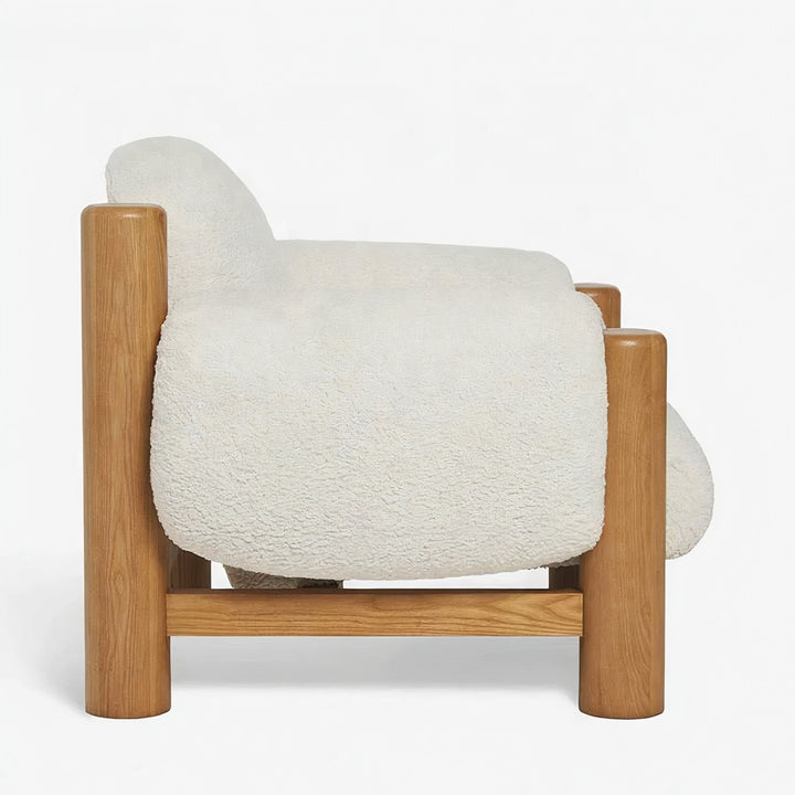 Armchair With Wood - Modern To Traditional